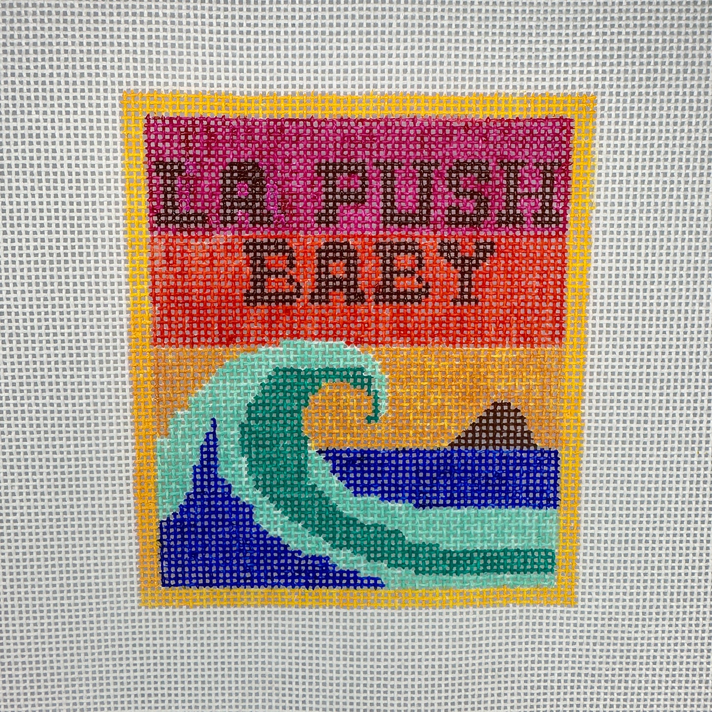 La Push Baby Needlepoint Canvas