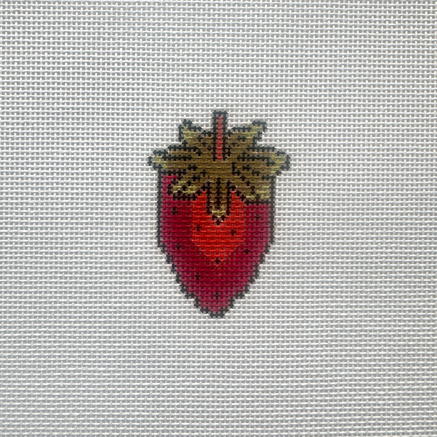 Strawberry Needlepoint Canvas