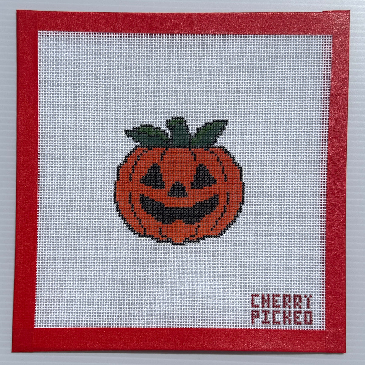Pumpkin Needlepoint Canvas