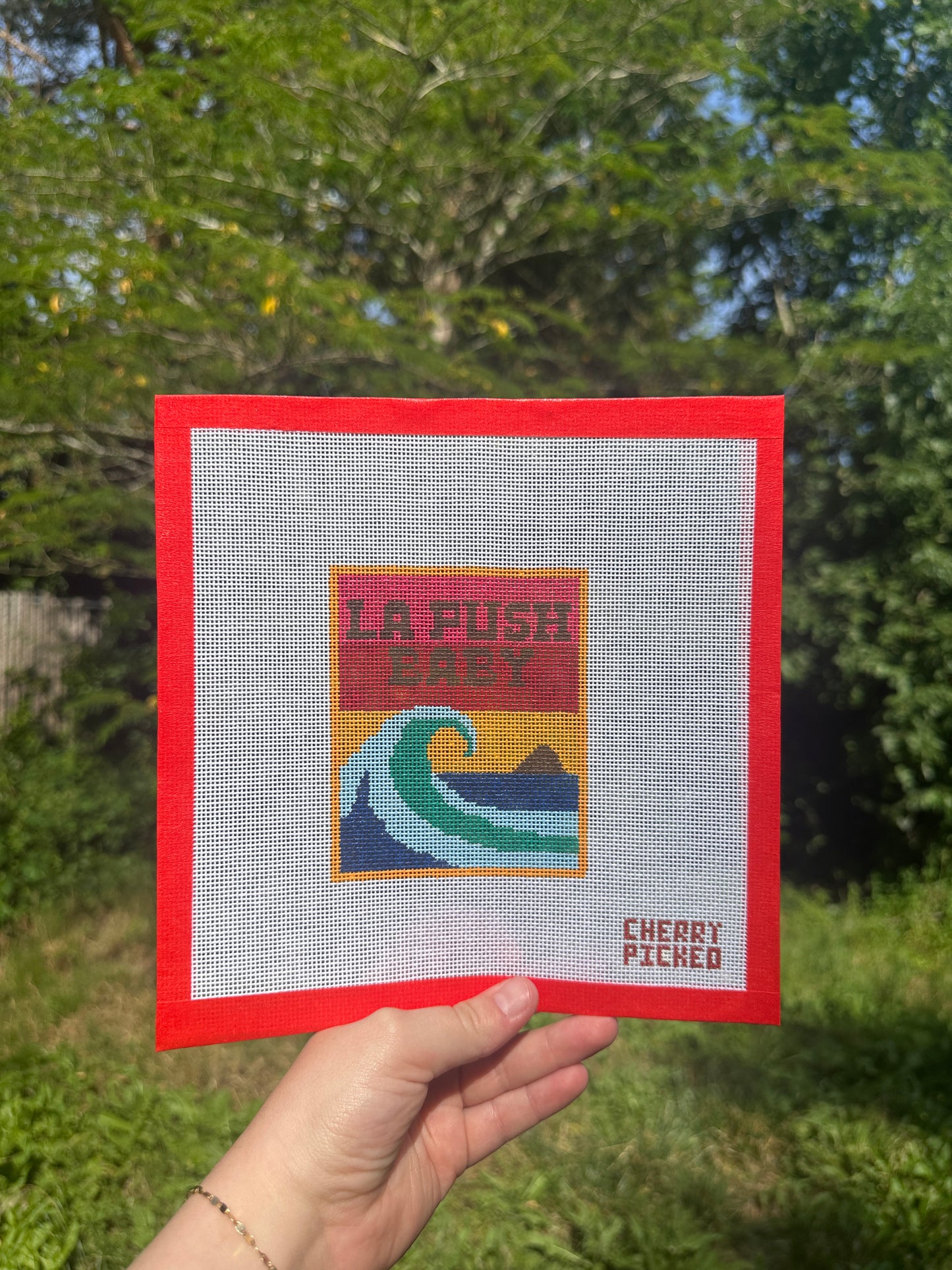 La Push Baby Needlepoint Canvas