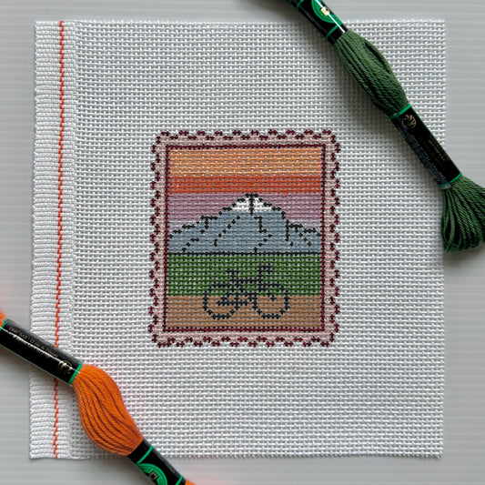 Mountain Needlepoint Canvas