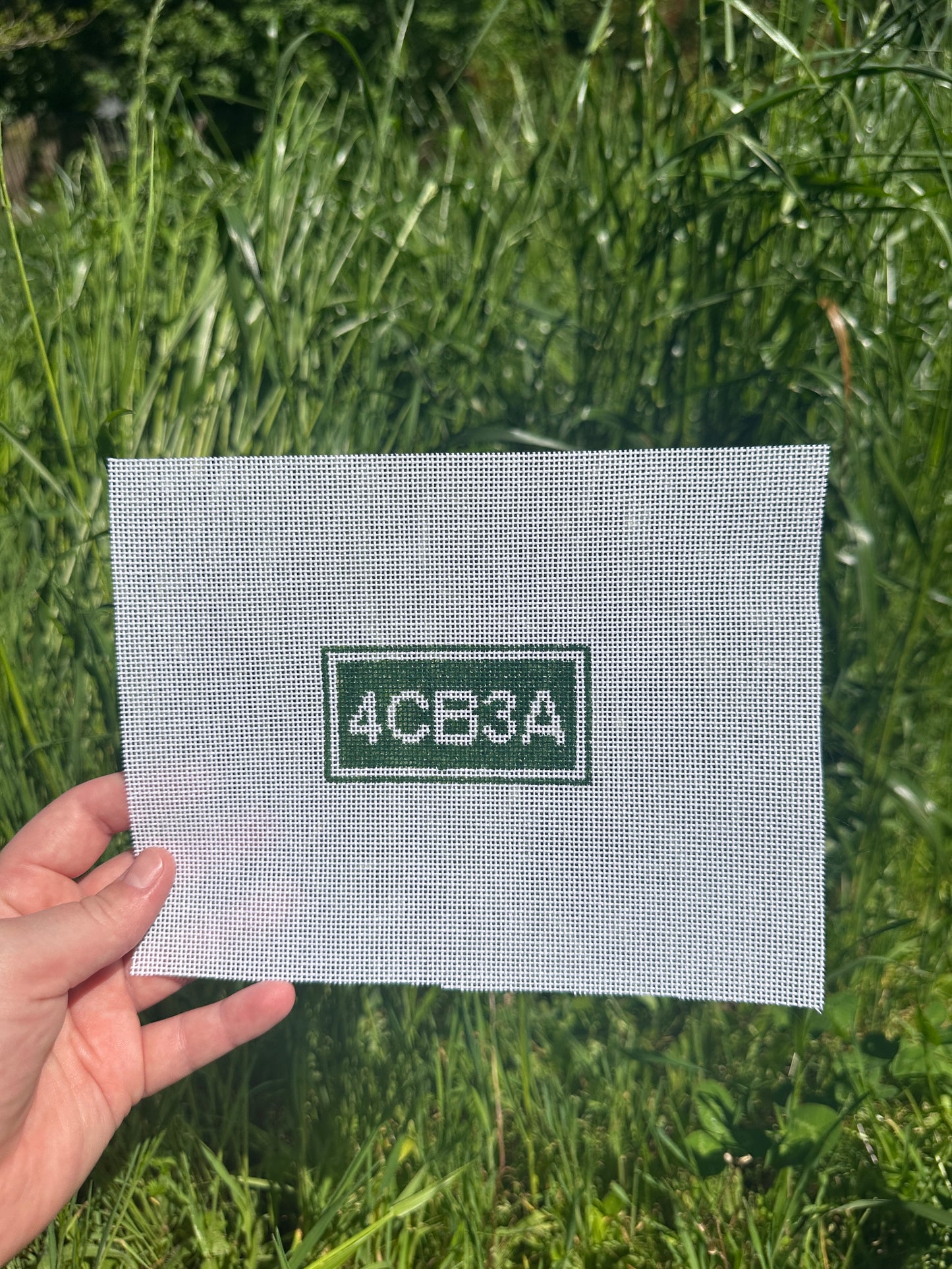 4CB3A Needlepoint Canvas