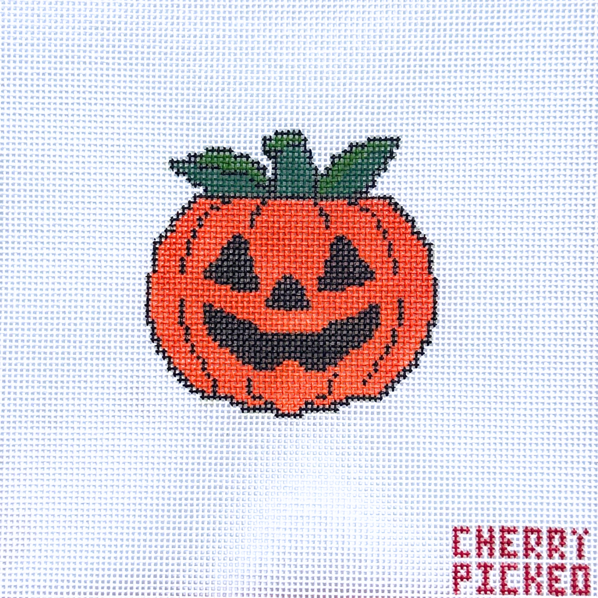Pumpkin Needlepoint Canvas