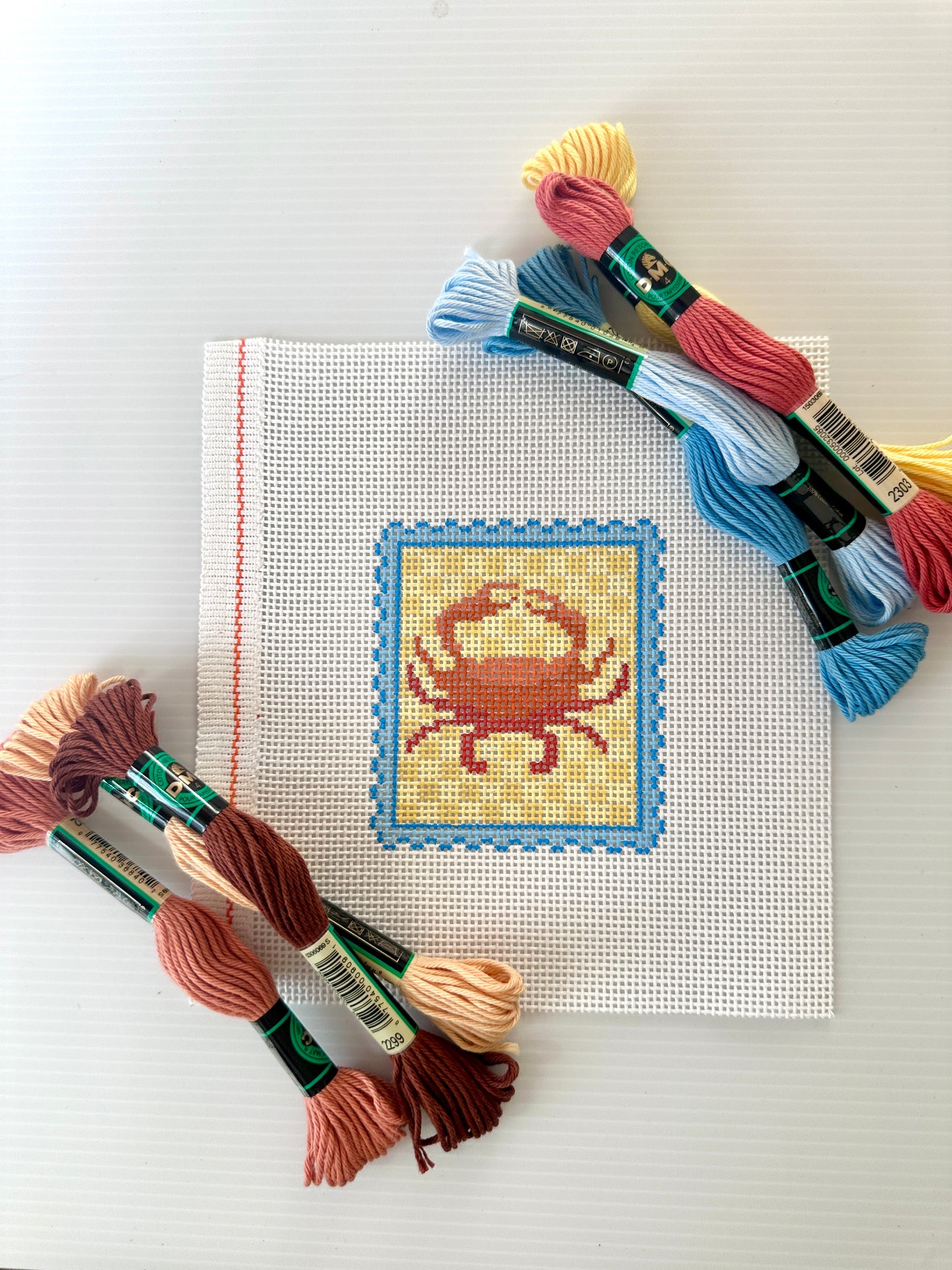 Crab Needlepoint Canvas