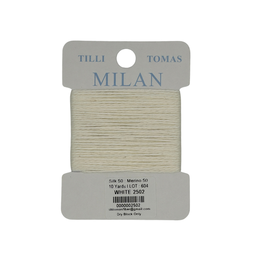 Milan Card 2502 White