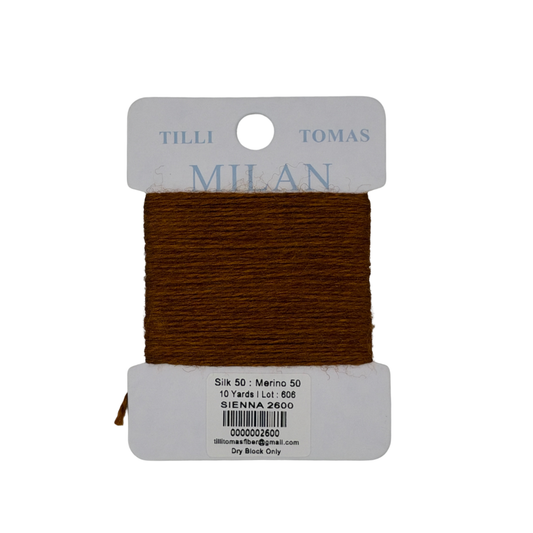 Milan Card 2600 Sienna