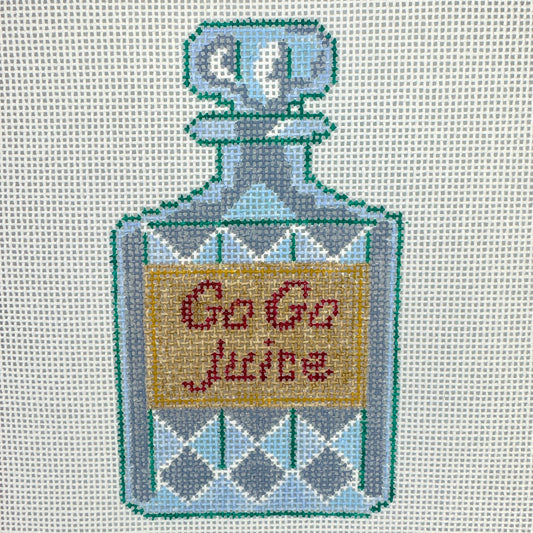 Go Go Juice Needlepoint Canvas
