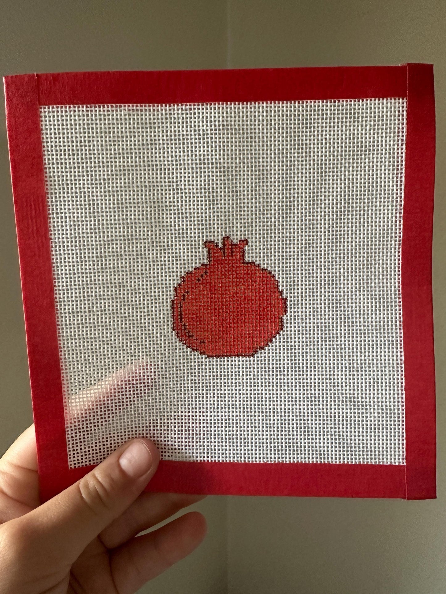 Pomegranate Needlepoint Canvas