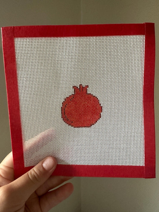 Pomegranate Needlepoint Canvas