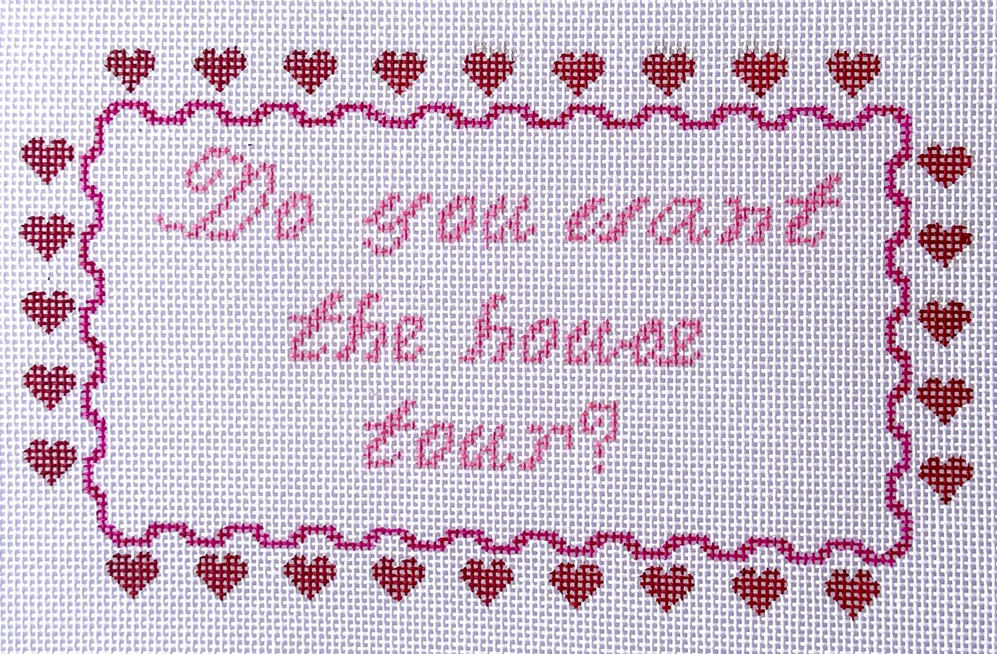 House Tour Needlepoint Canvas