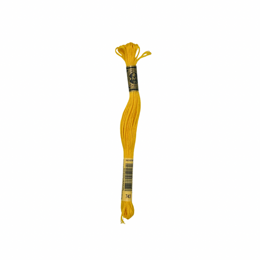 DMC 6 Strand Floss #743