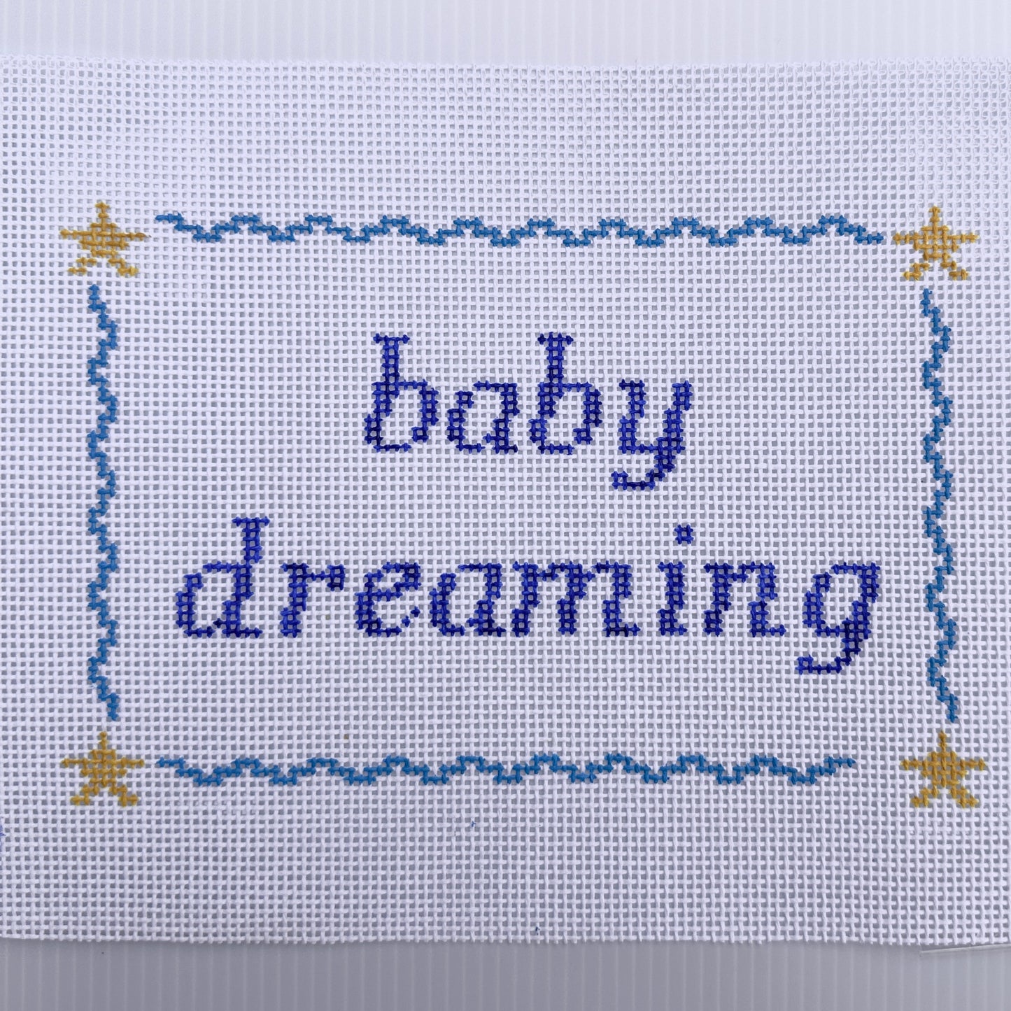 Baby Dreaming Needlepoint Canvas