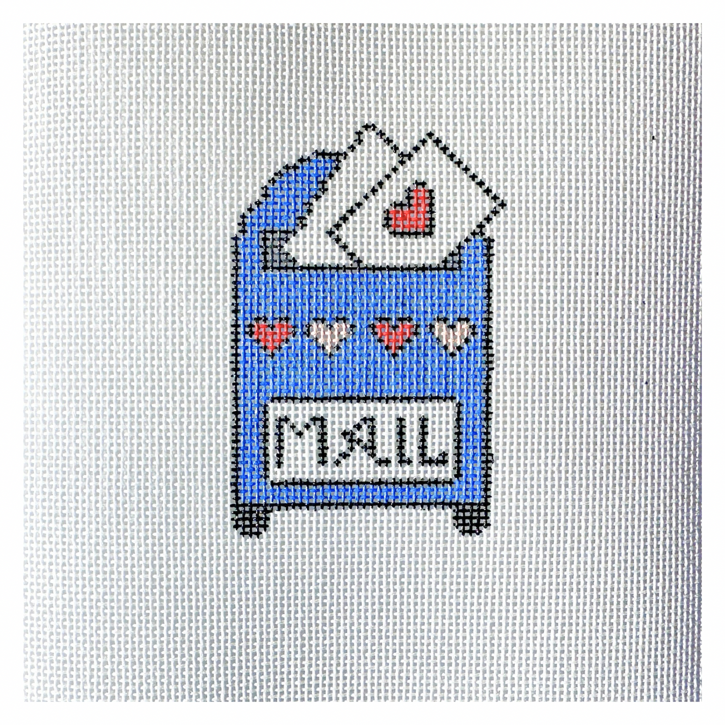 Valentine’s Day Mailbox Needlepoint Canvas