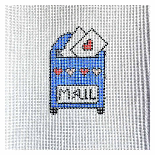 Valentine’s Day Mailbox Needlepoint Canvas